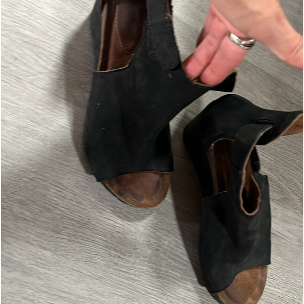 Leather shoes Swede